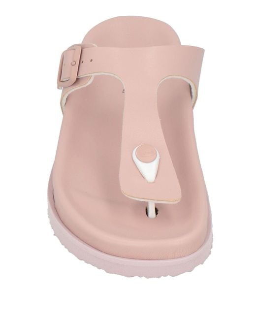 Scholl Pink Light Thong Sandal Synthetisches Material