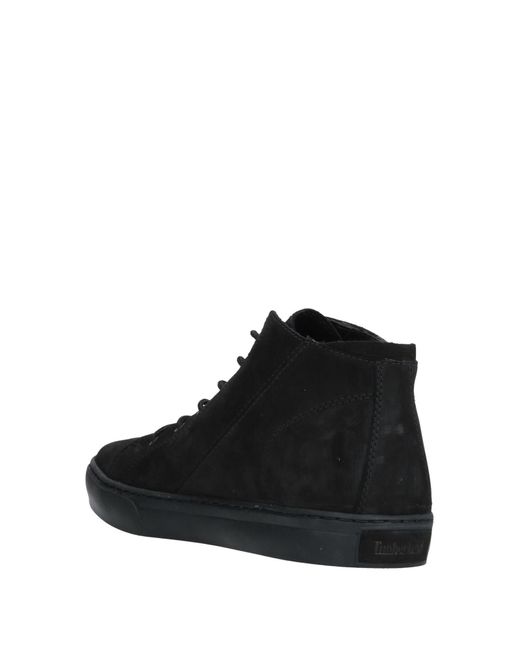 timberland black high tops
