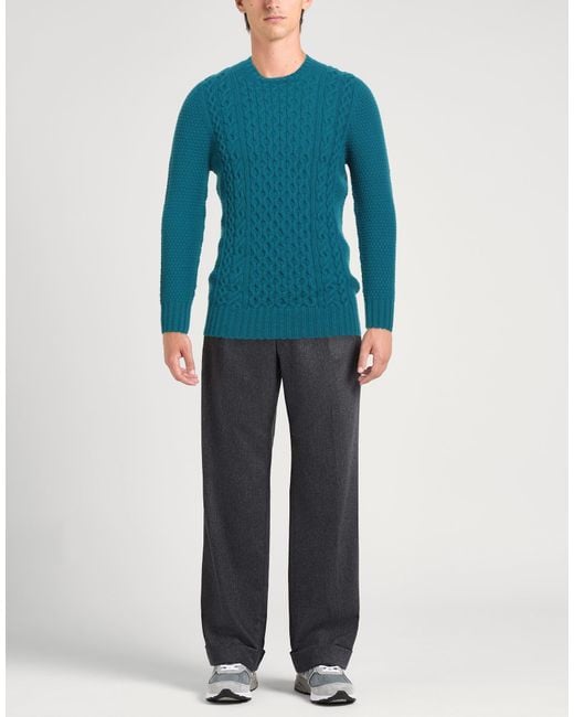Drumohr Blue Jumper for men