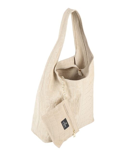 Laura Di Maggio Natural Shoulder Bag