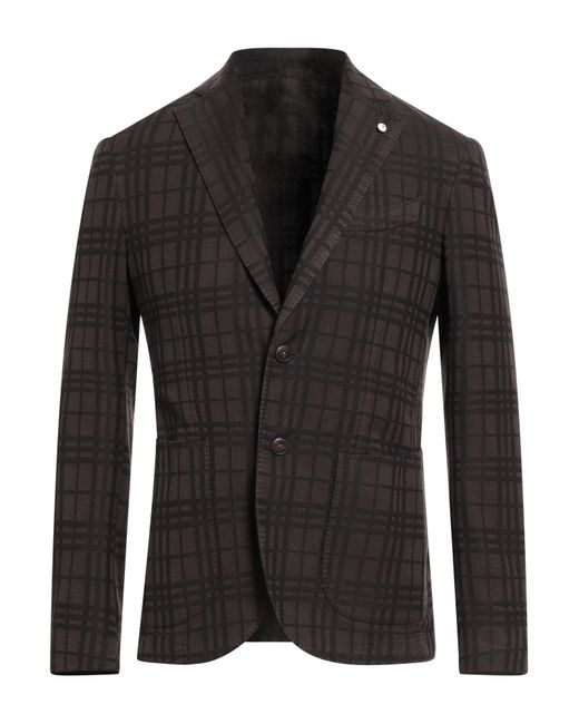 L.b.m. 1911 Black Blazer for men