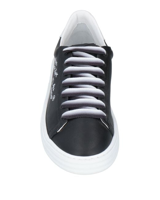 MSGM White Sneakers Leather for men