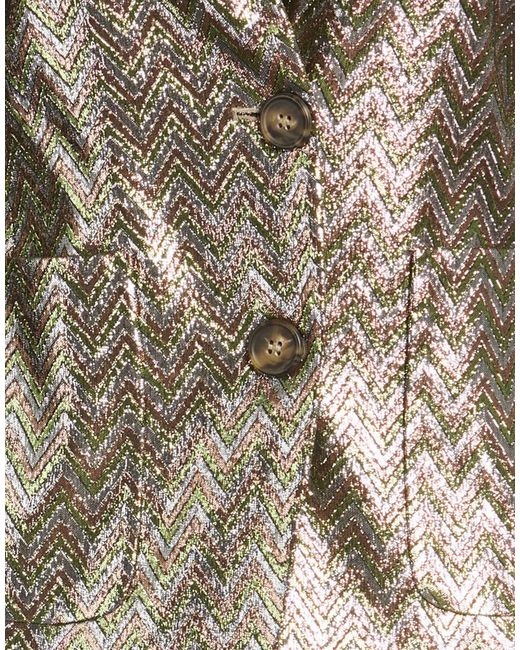 Missoni Black Blazer Polyester, Metallic Polyester
