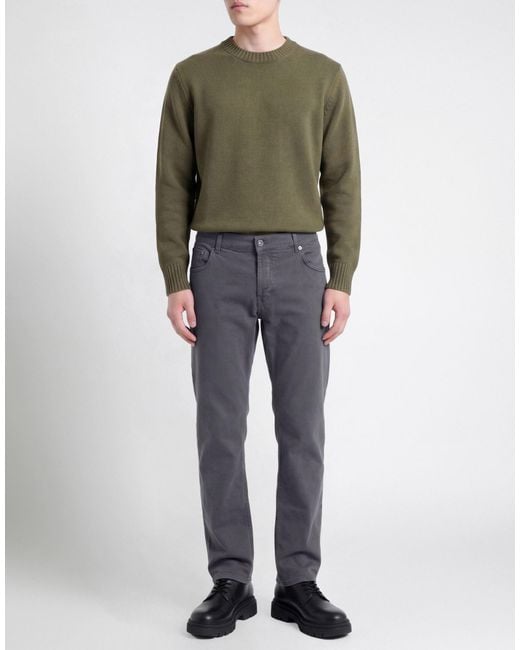 Dondup Gray Jeans Cotton, Elastane for men