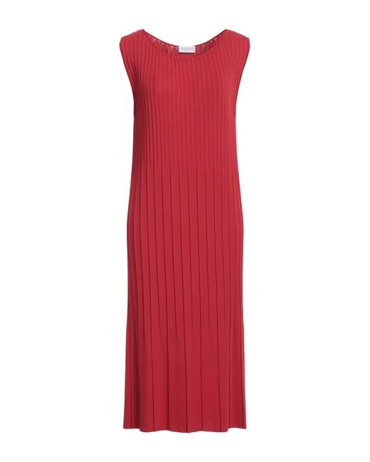Elena Miro Red Midi Dress