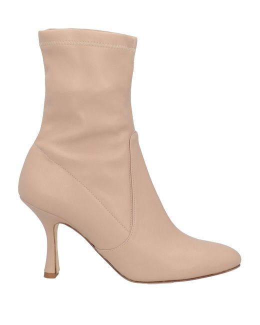 NCUB Natural Ankle Boots Textile Fibers