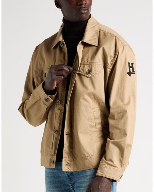 Herno Brown Jacket Cotton for men