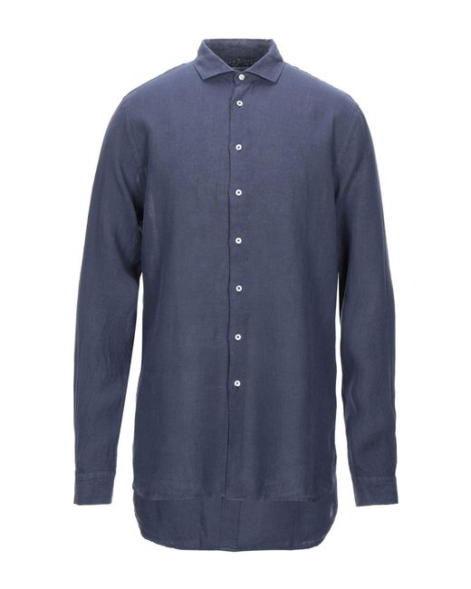 Gazzarrini Blue Shirt for men