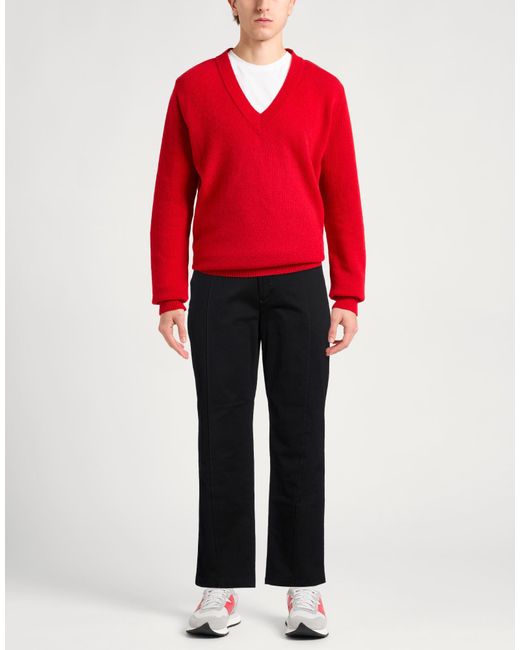 ARMANI EXCHANGE Black Pants Cotton, Elastane for men