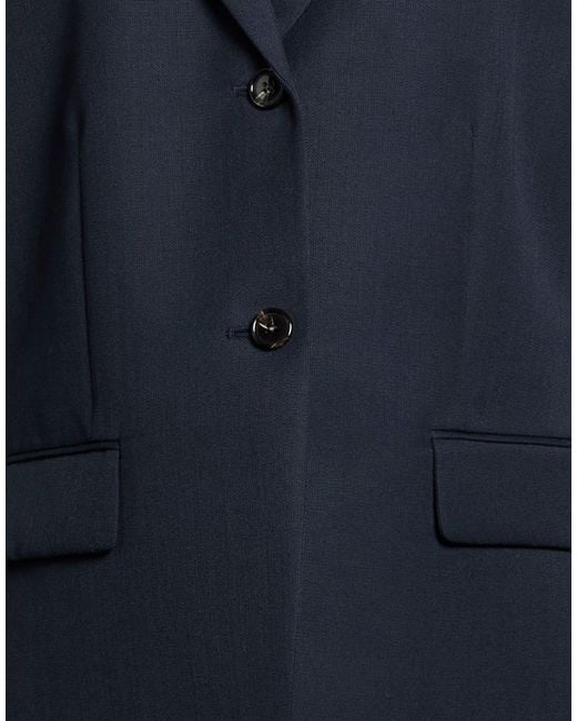 Theory Blue Blazer Wool, Polyester