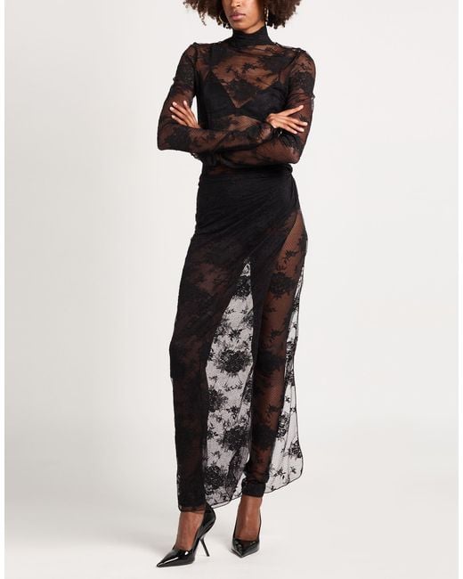 ANDAMANE Black Jumpsuit Polyamide, Cotton, Elastane