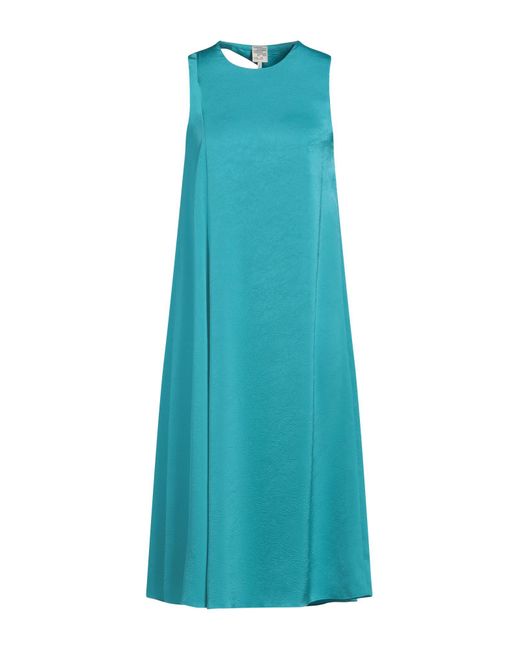 Baum und Pferdgarten Blue Midi-Kleid