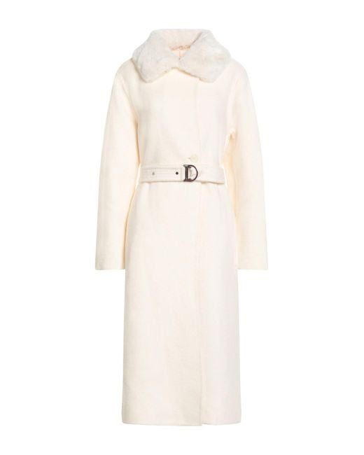 Abrigo Maje de color White
