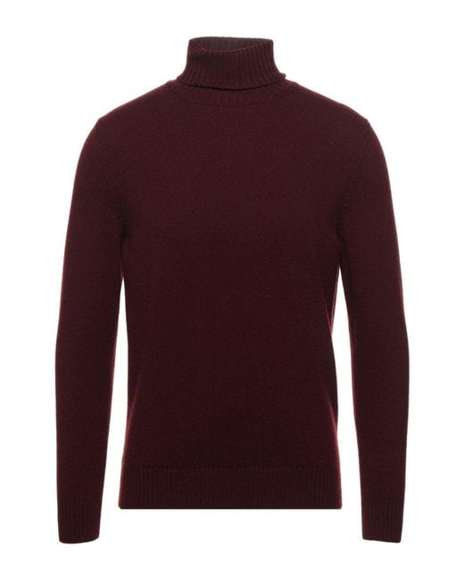 Drumohr Red Turtleneck for men