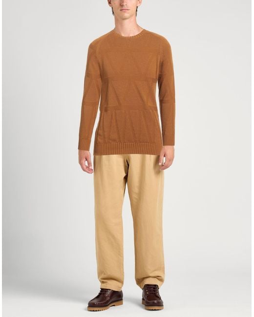 Alpha Studio Pullover in Brown für Herren