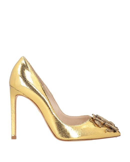 Roberto Cavalli Metallic Pumps
