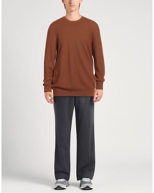 Pullover di Gran Sasso in Brown da Uomo