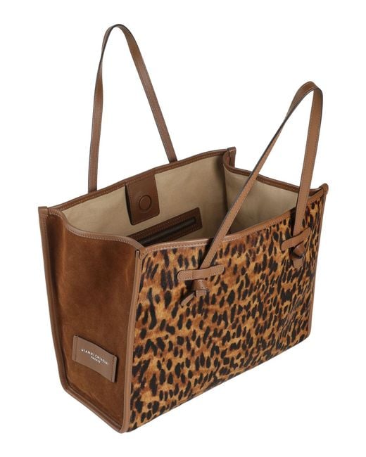 Gianni Chiarini Brown Handbag Leather