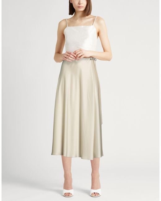 Theory White Midi Skirts