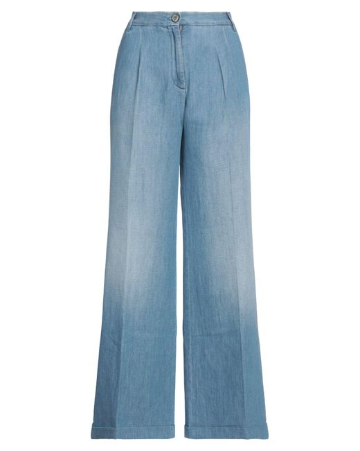 Jacob Coh?n Blue Jeans Cotton, Linen