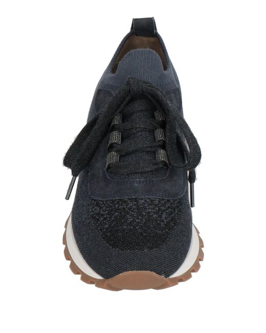 Brunello Cucinelli Blue Trainers