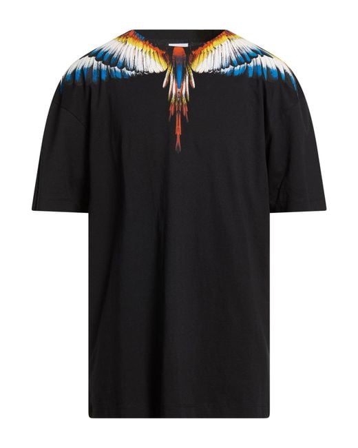 Marcelo Burlon Black T-Shirt Cotton for men