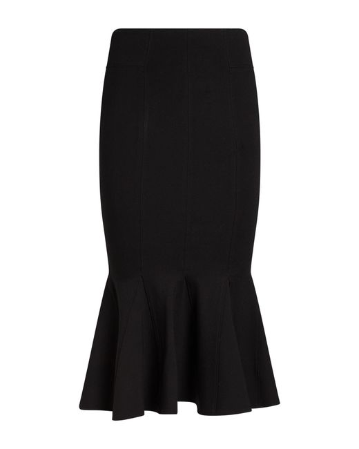 MARCIANO BY GUESS Black Midi Skirt