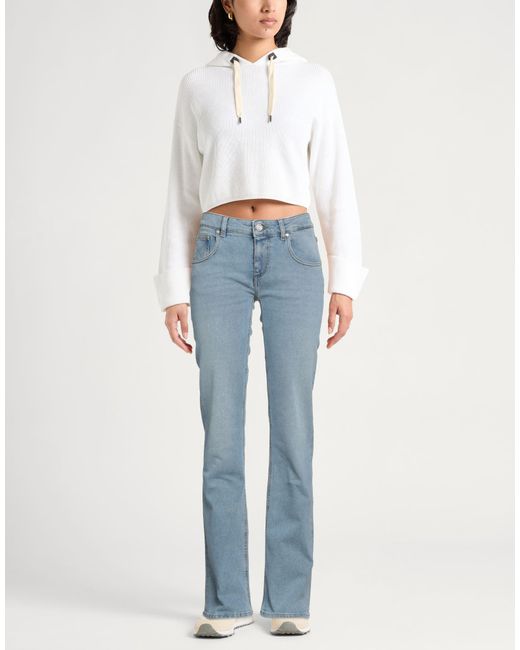 Trussardi Blue Jeans Cotton, Polyester, Elastane