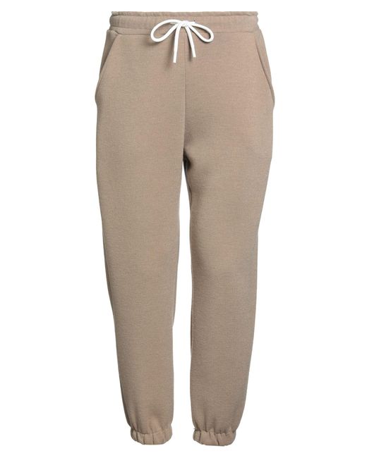 Berna Natural Camel Pants Polyester, Viscose, Elastomultiester for men