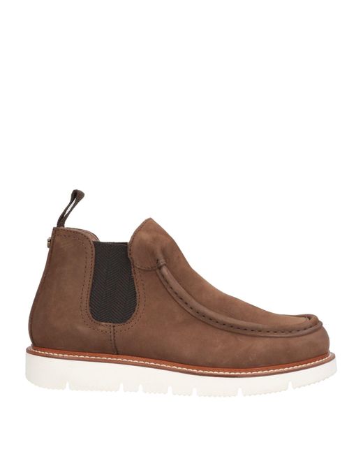 KJØRE PROJECT Stiefelette in Brown für Herren
