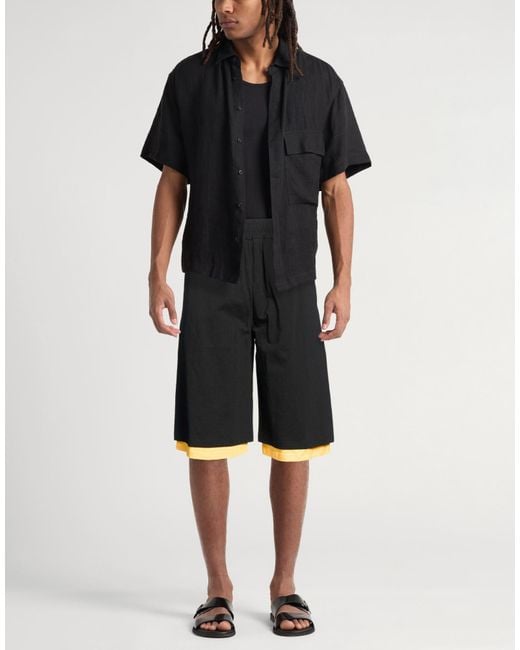Jil Sander Black Shorts & Bermuda Shorts for men