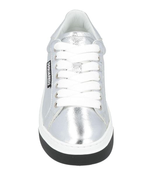 DSquared² White Sneakers Leather