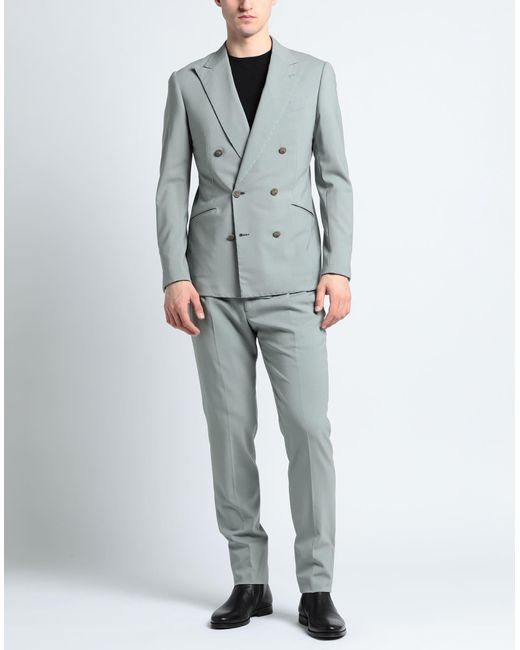 Maurizio Miri Gray Suit for men