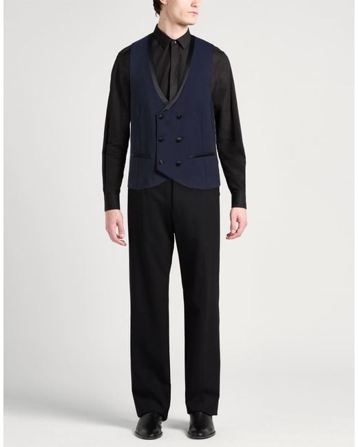 Manuel Ritz Blue Waistcoat for men