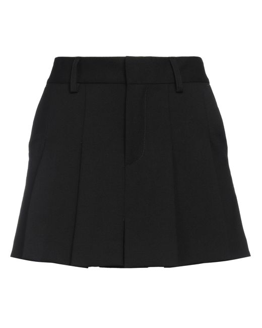 P.A.R.O.S.H. Black Mini Skirt