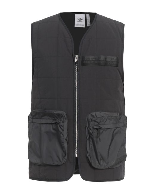 Adidas Originals Black Vest Polyamide for men