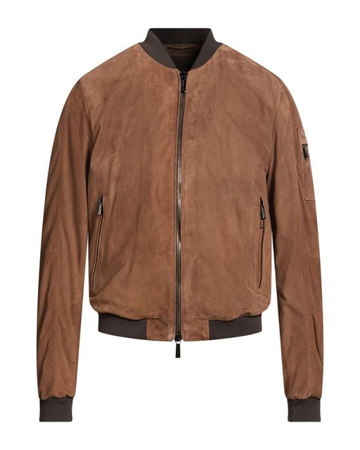 Moorer Brown Jacket for men