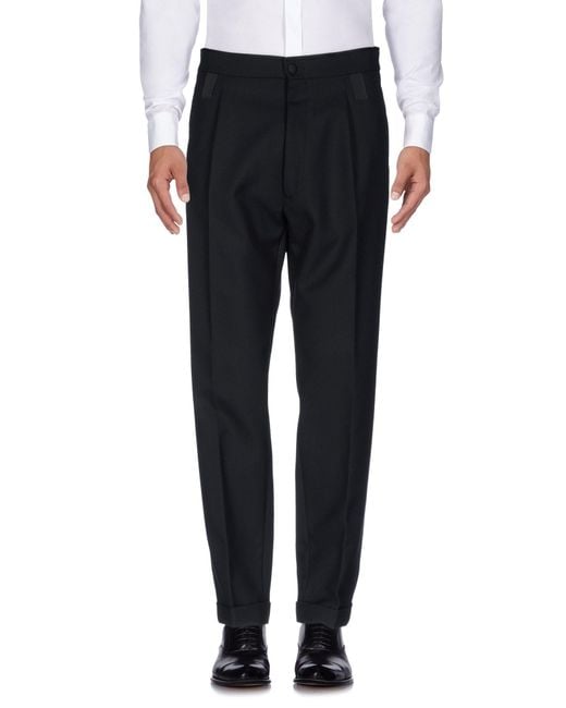 Dolce & Gabbana Black Trouser for men