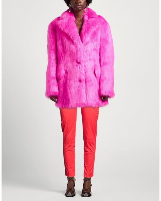 Dondup Red Pants Cotton, Elastane