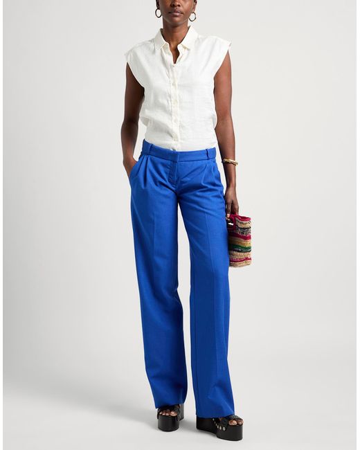 Coperni Blue Pants Virgin Wool
