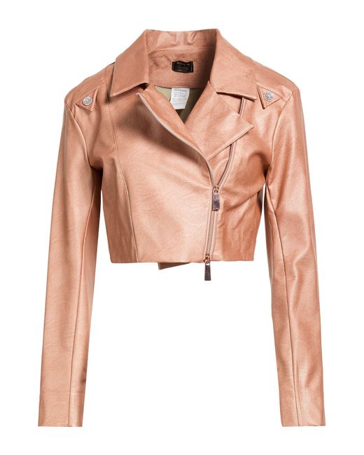 Siste's Pink Jacket Polyurethane, Viscose