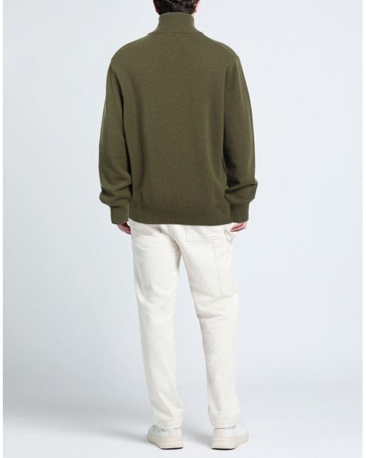 Amaranto Rollkragenpullover in Green für Herren