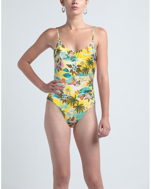 ALÉMAIS Yellow One-piece Swimsuit