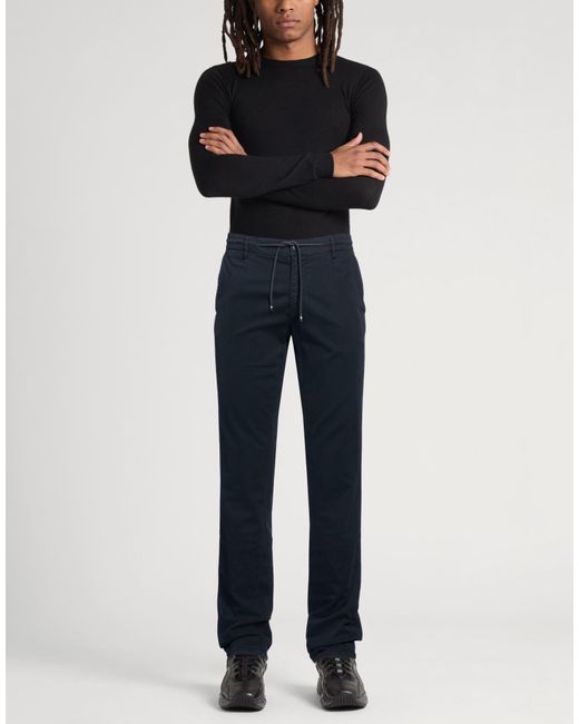 Mason's Blue Pants Cotton, Elastane for men