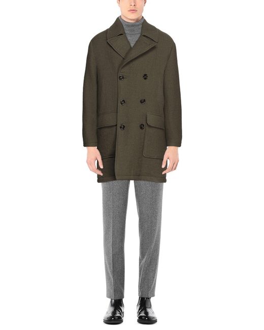 Aspesi Green Coat for men