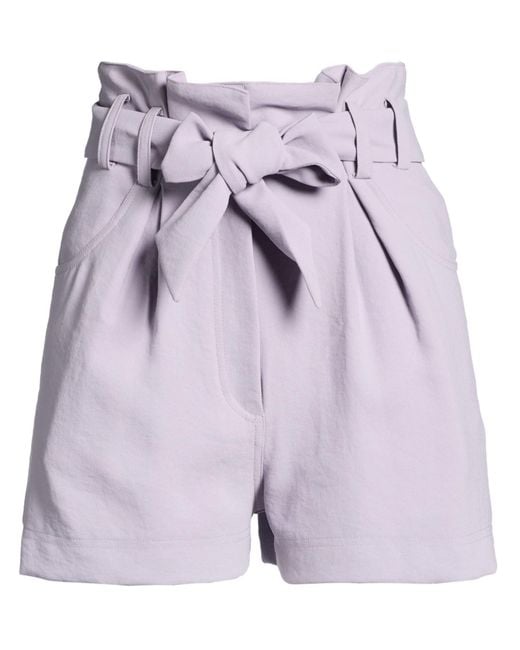 IRO Purple Shorts & Bermuda Shorts