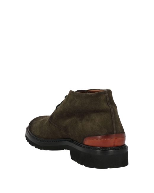 Elia Maurizi Brown Ankle Boots for men