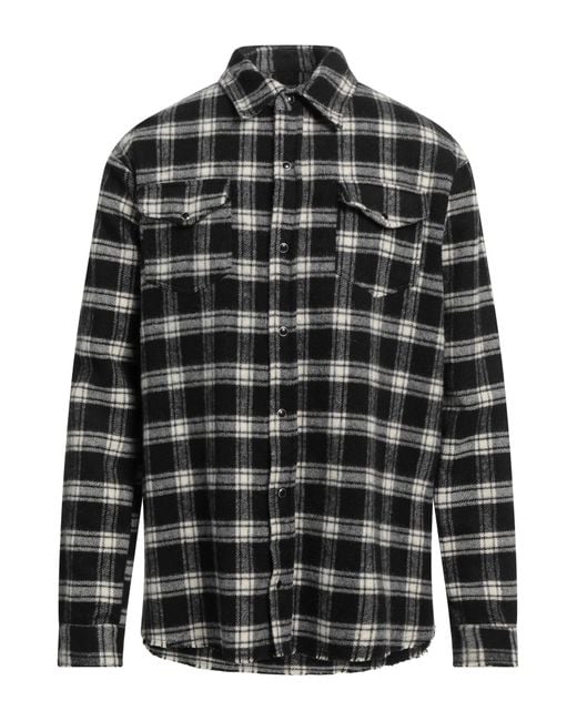 Camisa B-used de hombre de color Black