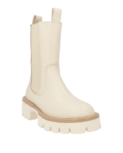 Nila & Nila Natural Ankle Boots Leather