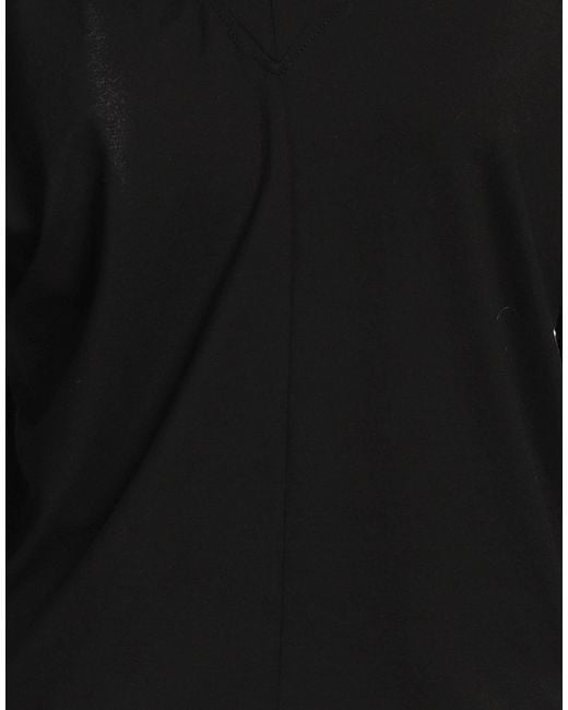 Alpha Studio Black T-Shirt Cotton, Elastane